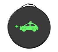Sac de rangement pour câbles de charge EV,Sac de rangement pour chargeur de voiture, sac pour câbles de pont portable Organisateur de sacs pour câbles, sac de rangement de câble