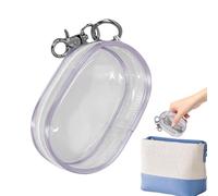 Sac de rangement pour câbles de données - Pochette transparente de voyage pour accessoires de chargeur | Étui de support de câble transparent Compact pour fils de téléphone portable, écouteurs électro