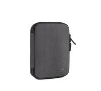 Sac de rangement pour câbles, organiseur de câbles pour accessoires, câble de charge pour téléphone portable, prise d'alimentation, casque en polyester RPET avec poches en filet et passants élastiques