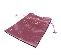 Sac de rangement pour cartes de tarot | Conteneur d'accessoires de tarot portable - Sac à cordon souple pour ponts Oracle, runes, dés, bijoux, boucles d'oreilles, collier, parfait pour les amateurs
