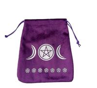 Sac de rangement pour cartes de tarot Oracle - Pour ranger des bijoux, des bijoux, des accessoires pour Detarot