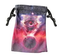 Sac de rangement pour cartes de tarot | Petit sac de tarot avec cordon de serrage | Petite pochette à bijoux Oracle, fournitures de divination pour jeux Oracle, runes, dés, couleurs mixtes, Refer to