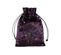 Sac de rangement pour cartes de tarot - Porte-deck de tarot en velours - Sac de rangement décoratif - Sac de rangement sorcière pour cartes de tarot, accessoires mystiques de tarot, organisateur de