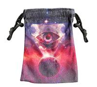 Sac de rangement pour cartes de tarot | Sac de rangement en velours de tarot, bijoux en cordon, sac de divination du destin, petit sac à cordon