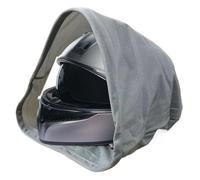 Sac de rangement pour casque de soudage, sac de rangement pour casque de vélo | Grande capacité de rangement de fournitures de sport, sac à dos léger en velours pour voyage et cyclisme, gris, Refer to