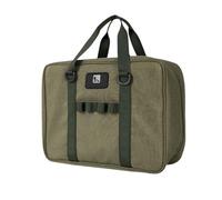 Sac de rangement pour casserole de camping - Sac de voyage Oxford - Sac de cuisine avec grande capacité et fermeture éclair bidirectionnelle - Organiseur de sac de rangement portable pour, Vert armée