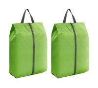 Sac de rangement pour chaussures de camping - Texture polyester - Pour équipement de sport - Protection extérieure - Anti-poussière, Vert, Taille unique, Beauté de masse