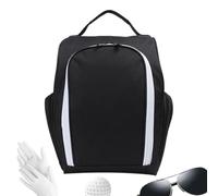 Sac de rangement pour chaussures de sport, sac portable pour chaussures de golf avec poignée, pochette respirante pour fitness, voyage, salle de vestiaire, Noir , Refer to description, Unisexe