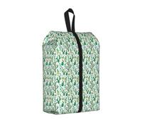Sac de rangement pour chaussures de voyage unisexe avec imprimé cactus tropical, arbre et fleur, 1 pièce., One Size, Organiseur de sac