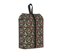 Sac de rangement pour chaussures de voyage unisexe imprimé Schnauzer - Léger et portable, 1 pièce., One Size, Organiseur de sac
