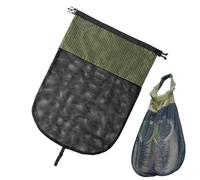 Sac de Rangement pour Chaussures Pliable, Étanche Et Grande Capacité | Sac À Chaussures En Mailles De Déplacement Pour La Gym pour Pantoufles Baskets Hommes Femmes Salle de Sport Croisière