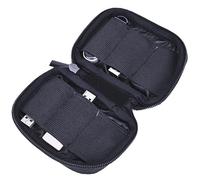 Sac de rangement pour clé USB, étui de transport pour disque USB, pochette de rangement de protection, 12 x 8,9 cm, compagnon de voyage léger, pour voyage d'affaires, école, maison et voyage