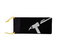 Sac de Rangement pour Clous au Sol, Sac de Rangement pour piquets de Tente | Sac de rangement pour clous moulus pour le camping randonnée sac à d Noir