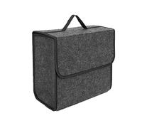 Sac de rangement pour coffre de voiture de grande capacité - Organisez vos essentiels en toute simplicité - Sac de rangement en feutre robuste - Panier de rangement pratique pour voiture