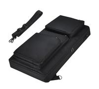 Sac de Rangement pour contrôleur DJ, Mallette de Transport pour Platine Vinyle, Valise de Voyage en Polyester