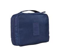 Sac de rangement pour cosmétiques - Étanche - Grande capacité - Pour transporter des articles de toilette - Poche de maquillage pour femme et fille - Bordeaux, bleu marine, Fidèle à la description,