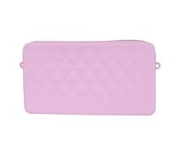 Sac de rangement pour cosmétiques, sac de plage en silicone, trousse de toilette, fermeture éclair, se fixe au sac de plage, pochette de voyage pour cosmétiques, articles de toilette, voyage en plein
