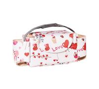 Sac de rangement pour couches avec compartiments spacieux pour landau - Grand espace pour bébé - Multifonction - Avec sangles réglables et plusieurs poches - En polyester