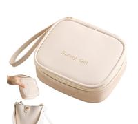 Sac de rangement pour couches sanitaires | Sac menstruel | Support de coussin d'infirmière avec fermeture éclair portable | Porte-tampon pour sac à main, première période