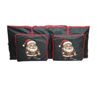 Sac de Rangement pour Couronne de Noël,Conteneur Imperméable Pour Couronne De Noël | Conteneur Décorations Fêtes Pour Maison Appartement - Rangement Pour Garage Grenier Sous Sol Et Placard