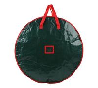 Sac De Rangement Pour Couronne De Noël - Organisateur Étanche À Fermeture Éclair De 76 Cm | Boîte De Stockage Pour Couronnes Avec Poignées Renforcées - Pour Décorations De Guirlande, Ornements, Saison