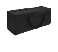 Sac De Rangement Pour Coussins De Jardin Sac De Rangement Coussins, Housse Protection Meubles Grande Capacité, Organisateur D'arbre Noël Étanche Jardin Extérieur(Black,122x39x55cm)