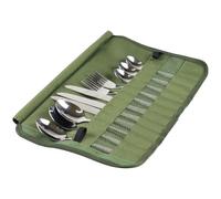 Sac de rangement pour couverts - Polyester, sac à roulettes pour | ustensiles avec 13 poches | Organisateur léger résistant à l'humidité, pochette multifonctionnelle pliable pour la cuisine à