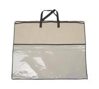 Sac de Rangement pour Couvertures, Organiseur de Vêtements Transparent avec Poignées, Sac Rangement Sous Vide Aspirateur, Housse de Rangement, Rangement Sous Lit, Pour Placard, Drap de Lit, 55x55cm