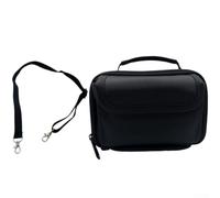 Sac de rangement pour détecteur de poissons avec tissu en nylon imperméable, compartiments multiples pour accessoires, bandoulière amovible et options de transport adaptables pour les pêcheurs à la