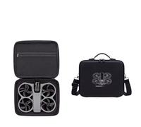 Sac de Rangement pour DJI Avata 360 Étui de Transport Anti-poussière et résistant aux Chocs avec poignée et bandoulière Valise Anti-Rayures Accessoires de Sacs à Main à Coque Rigide (PU Noir)