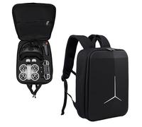 Sac de rangement pour DJI NEO N3 Body Smooth Flying Kit Sac de transport Sac de transport durable EVA Hardshell Sac à dos résistant à l'eau Extérieur réglable Sangle de poitrine avec boucle Double