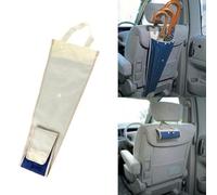 Sac de rangement pour dossier de siège de voiture avec manchon pliable et étanche en PVC pour 1 à 3 parapluies d'extérieur, protège de la pluie, de la neige et de la poussière