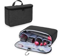 Sac de Rangement pour Dyson Airwrap Styler et Bigoudi Accessoires, Étui Portable, Pochette de Voyage, Noir