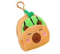 Sac de rangement pour écouteurs pour filles et femmes - Sac à main à changement de câble de données - Dessin animé Capybara en peluche - Jouet à changer pour casque, 01Style, Beauté de masse