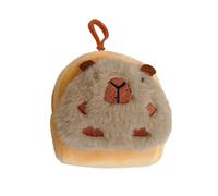 Sac de rangement pour écouteurs pour filles et femmes, sac à main, étui de câble de données, étui de dessin animé Capybara en peluche pour pièces de monnaie en peluche pour enfants, 04style, Beauté de