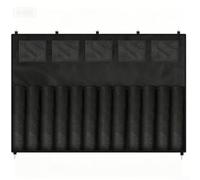 Sac de rangement pour équipement de baseball fabriqué à partir de tissu Oxford et de maille ventilée, prend en charge 12 via un système de suspension interne pour une configuration simplifiée (PVC