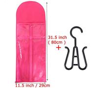 Sac De Rangement Pour Extensions De Cheveux Avec Cintre,Porte-Perruque Long,Sac Electrolux Pour Perruques,Non Tissé,60 Cm,80cm - Type 80cm Fendai Heigou