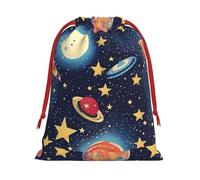 Sac de rangement pour fête d'anniversaire, de Noël, de l'univers du ciel étoilé, il peut également être utilisé pour le rangement quotidien