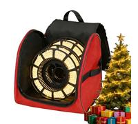 Sac de rangement pour guirlandes lumineuses de Noël | Grande capacité, portable, robuste, indéchirable, organisateur de guirlande lumineuse de Noël pour la maison, l'appartement, le salon, le placard