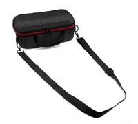 Sac de rangement pour JBL Charge 6 - Pour Marshall Middleton 2, coque rigide avec bandoulière - Sac de transport pour haut-parleur portable résistant aux chocs - Noir