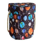 Sac de Rangement pour Jouets, Sac de Rangement et Sac de Tapis de Jeu Sac à Cordon pour Jouet à Nettoyage Rapide pour Enfants Portables pour Lego Building Block (C)