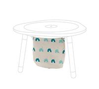 Sac de rangement pour jouets Stokke MuTable, motif Igloos - En coton doux - Léger, facile à transporter