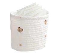 Sac de rangement pour lit de bébé - Organiseur de berceau - Support antidérapant pour lit de dortoir, support de couches pour bébé, organiseurs de chambre d'enfant pour couches, jouets, vêtements