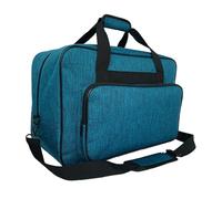 Sac de rangement pour machine à coudre avec poches et poignées - Sac de transport pour voyage - Avec poches et poignées, bleu, Taille unique