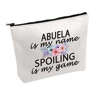 Sac de rangement pour maquillage Abuela Is My Name Spoiling Is My Game Best Abuela Ever, Abuela Bag,