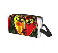 Sac de Rangement pour Maquillage Trousse de Toilette personnalisée Pablo Picasso, Fille Devant Un Miroir, Trousse for Femme, Maquillage(Color20)