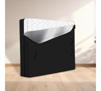 Sac de rangement pour matelas avec fermeture éclair, tissu Oxford 210D et 8 poignées de transport, housse anti-poussière à fermeture éclair pour déplacer ou ranger les matelas king size et double (196