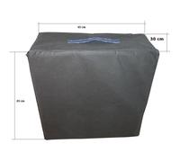 Sac de rangement pour matelas d'appoint pliable - NATALIA SPZOO - 195x65x10cm - Noir