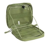 Sac de rangement pour médicaments | Sac à outils de camping étanche et étui multifonction pour pilules et lampes pour voyage, Vert militaire