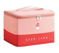 Sac De Rangement Pour MéDicaments Trousse médicale portable de voyage, trousse premiers secours étanche grande capacité, organisateur médicaments Pour La Maison Et Le Bureau(Color8)